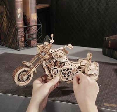 Robotime Cruiser Motorcycle DIY Miniatuur Knutselen