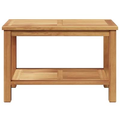 Salontafel Bruin 70 x 40 x 45 cm Massief teakhout