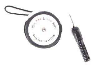 Spiuk shoes a-top wheel kit left - white a-a17
