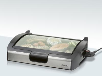 Steba VG 200 Grill Tafelblad Electrisch Zwart, Zilver 2200 W Steba VG 200 Grill Tafelblad Electrisch Zwart, Zilver 2200 W