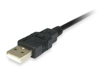 Equip 133383 usb to parallel adapter cable, usb 2.0 -> ieee1284, male/male, black - thumbnail