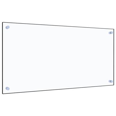 VidaXL Spatscherm keuken 80x40 cm gehard glas transparant VidaXL Spatscherm keuken 80x40 cm gehard glas transparant
