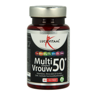 Lucovitaal Multi compleet vrouw 50+ 40 Tabletten - thumbnail