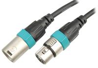 Cordial CCM20FM XLR Verbindingskabel [1x XLR-bus - 1x XLR-stekker] 20.00 m Zwart - thumbnail