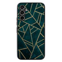 Samsung Galaxy A54 hoesje - Blue shapes - thumbnail