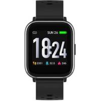 Denver Sw-163 Smartwatch Met Touchscreen En Hartslagmeter Zwart - thumbnail