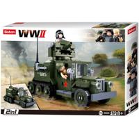 Sluban wwii - gaz geallieerde half-track 2in1 - thumbnail