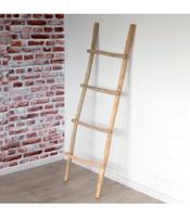 Decoratieladder Teakhout 150cm - thumbnail