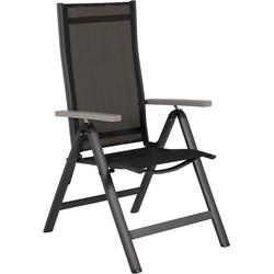 Nohr Verstelbare Tuinstoel 'Candise' kleur Zwart