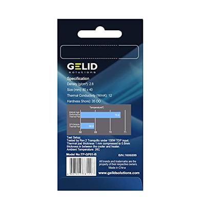 Gelid TP-GP01-B Warmtegeleidend pad 1 mm 12 W/mK (l x b) 80 mm x 40 mm