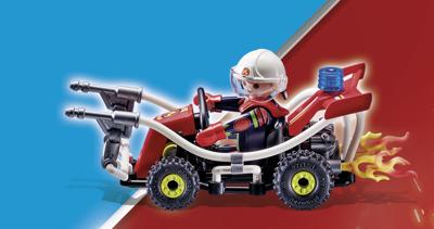 70554 Playmobil Stuntshow Brandweerkart 70554 Playmobil Stuntshow Brandweerkart