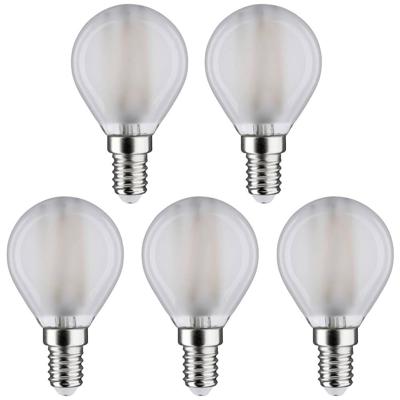 Paulmann 29098 LED-lamp Energielabel F (A - G) E14 Kogel 4.8 W Neutraalwit (Ø x h) 45 mm x 78 mm Filament / Retro-LED 5 stuk(s) Paulmann 29098 LED-lamp Energielabel F (A - G) E14 Kogel 4.8 W Neutraalwit (Ø x h) 45 mm x 78 mm Filament / Retro-LED 5 stuk(s)