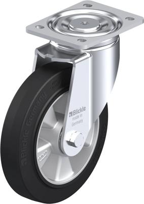 Blickle LH-ALEV 200K Zwenkwiel Wieldiameter: 200 mm Draagvermogen (max.): 500 kg 1 stuk(s)