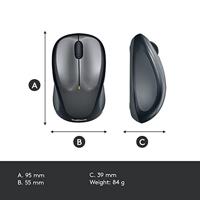 Logitech M235 muis zwart - thumbnail