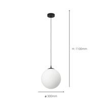 Eglo Glazen hanglampRondo 3 Ø 30cm - 900511 - thumbnail