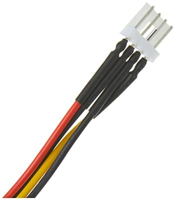 Delock Stroom Aansluitkabel [1x SATA-stroomstekker - 1x Floppy stekker 4-polig] 0.24 m Zwart, Rood, Geel