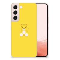 Samsung Galaxy S22 Telefoonhoesje met Naam Baby Leopard - thumbnail