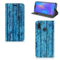 Huawei P Smart Plus Book | Wallet Case | Wood Blue - thumbnail
