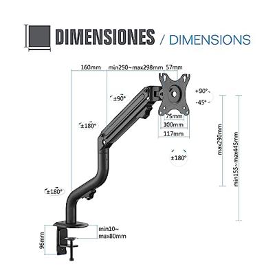 Schermtafel Support iggual SPMP01 17"-32"