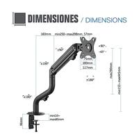 Schermtafel Support iggual SPMP01 17"-32" - thumbnail