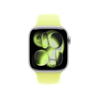 Apple Watch Band - Sportbandje - 42 mm - Neongeel - M/L - thumbnail