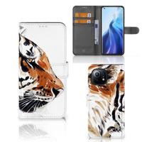 Hoesje Xiaomi Mi 11 Watercolor Tiger - thumbnail
