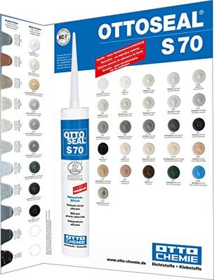 Ottoseal S70 Natuursteen siliconenkit 310ml - Zandrood structuur C32