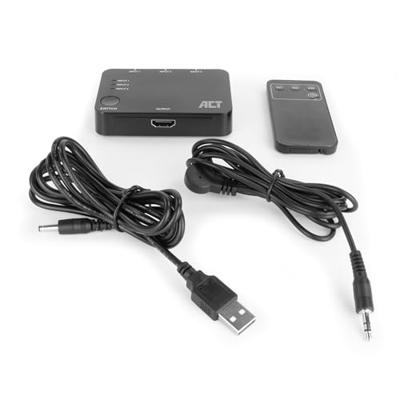 ACT 3 poorts 4K HDMI switch
