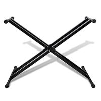 Verstelbare keyboardstandaard dubbel X-frame - thumbnail