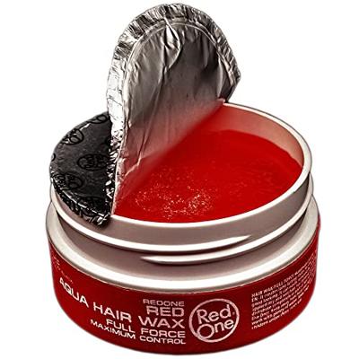 Haarwax aqua red