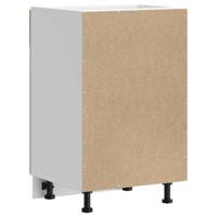 Keuken onderkast "Porto" bewerkt hout oud houtkleurig - thumbnail