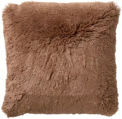 Sierkussen Fluffy 45x45 cm Tobacco Brown