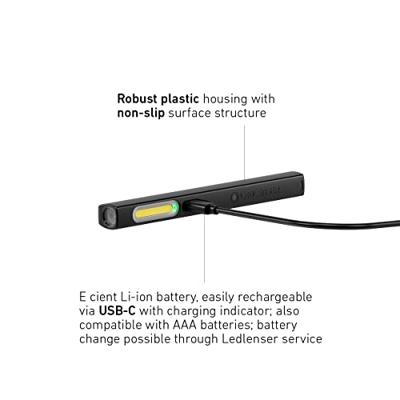 Ledlenser W2R Work Werklamp werkt op een accu LED 220 lm 7 h 61 g - thumbnail
