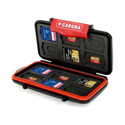 Caruba sterke Geheugenkaart Case - voor 12 x SD en 12 x microSD