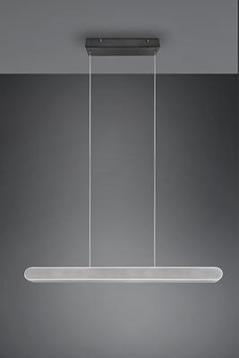 Trio HanglampHelios 130cm grijs - 343310305