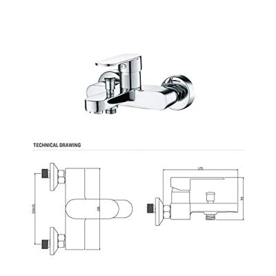 Badmengkraan Boss & Wessing Doc Waterbesparend Chroom Boss & Wessing