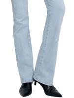 Only Onlblush Mid Flared Dnm Cro495 Noos 15363225 Flare Light Blue Bleached Denim - thumbnail