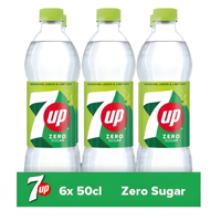 Seven Up 7up free pet (6x 50cl) - thumbnail