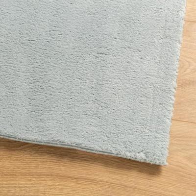 VidaXL Vloerkleed huarte laagpolig zacht wasbaar 100x200 cm blauw