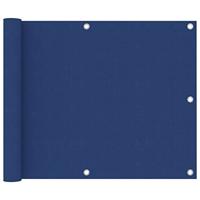 Balkonscherm 75x400 cm oxford stof blauw - thumbnail