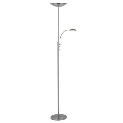 Brilliant Rosanna LED-uplight met leeslamp LED 18 W Energielabel: E (A - G) IJzer Brilliant Rosanna LED-uplight met leeslamp LED 18 W Energielabel: E (A - G) IJzer