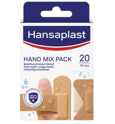 Hansaplast Pleisters Hand Mix Pack Strips 20