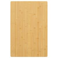 Tafelblad 40x60x2,5 cm bamboe - thumbnail
