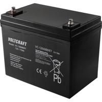 VOLTCRAFT VC-12668697 Loodaccu 12 V 75 Ah Loodvlies (AGM) (b x h x d) 258 x 206 x 166 mm Onderhoudsvrij, Geringe zelfontlading - thumbnail