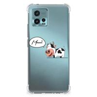 otorola Moto G72 Stevig Bumper Hoesje Cow - thumbnail
