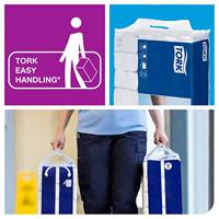 TORK 100297 Xpress® Multifold Premium Papieren handdoeken (l x b) 34 cm x 21 cm Helderwit 2100 stuk(s) - thumbnail