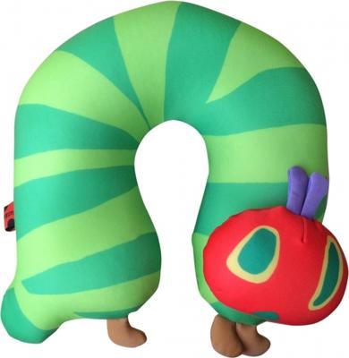 Cuddlebug nekkussen Caterpillar 30 x 30 cm groen Cuddlebug nekkussen Caterpillar 30 x 30 cm groen