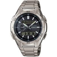 CASIO - Titanium horloge - WAVECEPTOR - grijs - thumbnail
