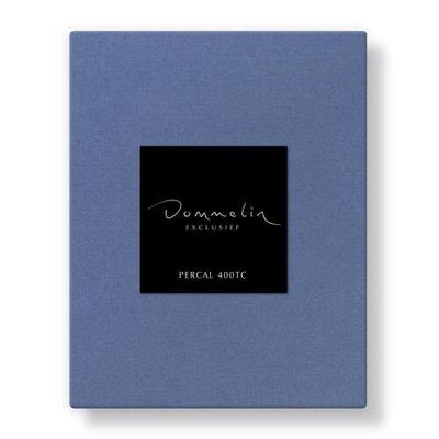 Dommelin Dommelin Split Topper Hoeslaken Uni Percal 400TC 741 Celestien 180x210/9 S90