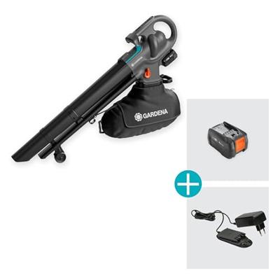 Gardena Accu Bladblazer PowerJet Collect 18V Set - thumbnail